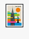 EAST END PRINTS Bo Lundberg 'New York 64' Framed Print