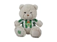 CyP Brands- Betis, Peluche, Ours, poupée, T-Shirt Real Betis, Couleur Marron, Produit Officiel