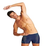 arena Short de Bain Glitzy pour Hommes, Bleu (Navy-multi), Taille unique