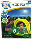 BANZAI JR SHADY TIME TURTLE POOL 36" L X 32" W X 22" H - BRAND NEW 18 MONTHS+