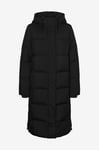 Vero Moda - Dunkappa vmEricaholly Long Down Jacket - Svart