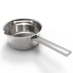 Vivo 16cm Saucepan High Gloss Stainless Steel Induction Safe Stay-Cool Handle