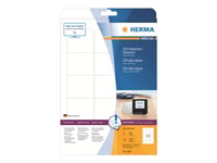 Herma Spesial - Papir - Matt - Permanent Selvklebende - Hvit - 59 X 50 Mm 375 Etikett(Er) (25 Ark X 15) Diskettetiketter