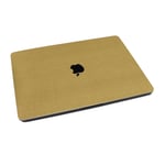 Gold Glitter Vinyl Skin Sticker, Apple MacBook Air 13 2018 Laptop Protect Wrap