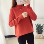 EIJFKNC women pullovers Winter women sweater ladies long sleeve knitted pullovers top femme pull tight shirts jumper,zuanhong,XXL