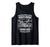 Roger's Garage Vintage Motorcycle Design for the Name Roger Tank Top