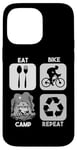 Coque pour iPhone 14 Pro Max Bikepack Biking Funny Cycling Touring Bikepacking