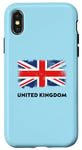 Coque pour iPhone X/XS Drapeau United Kingdom Angleterre Union Jack