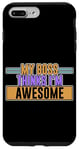 Coque pour iPhone 7 Plus/8 Plus My Boss Thinks I'm Awesome ---