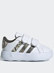 adidas Sportswear Boys Infant Grand Court 2.0 Trainers - White, White, Size 7 Younger