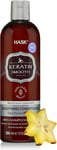 HASK Keratin Smoothing Conditioner for all hair types, colour safe, gluten-free