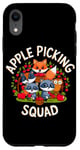 iPhone XR Apple Picking Squad Funny Orchard Harvest Season Fall Autumn Case