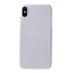 Mercury Goospery Jelly Case (iPhone Xs Max) - TPU - Silver