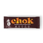 Raw Gorilla Smooth & Zesty Orange Keto Chok (35g) | Chocolate | No Sugar Added | Vegan | Organic | Keto-Friendly | Sugar-free Chocolate | Nut-free (Smooth & Zesty Orange Cacao, Single Bar 35g)