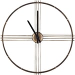 Horloge Murale Design au Style Minimaliste 64 cm de Diamètre Accessoire Déco Tendance pour Salon Chambre ou Cuisine Rétro et Moderne Beliani