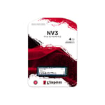 Kingston 4TB NV3 M.2 PCIe 4.0 SSD 6000/5000 MB/s - High-Speed Storage