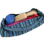 Yoga Bag Cotton Blue Striped 67X24