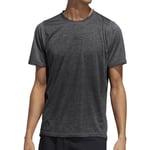 adidas Freelift 360 Gradient Graphic Mens Training Top Grey Short Sleeve T-Shirt