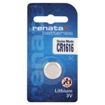 RENATA CR1620-1BB BLISTER 1 kpl