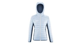 Doudoune femme millet fitz roy warm hoodie bleu clair