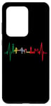 Coque pour Galaxy S20 Ultra Lisbonne Skyline Heartbeat Heart Lisboa Fan I Love Portugais