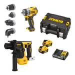 DEWALT Kit de perceuses-visseuses sans fil DEWALT, 12V / 5Ah