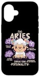 iPhone 16 Funny Zodiac Sign Personality, Aries Case