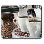 Computer Mouse Mat - Coffee Machine Cafe Restaurant Office Gift #21371