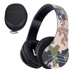 PowerLocus Kids Headphones, P2 Bluetooth Headphones for Kids with Volume Limit 85DB, Kids Wireless Headphones Over Ear with Microphone, Foldable, Carry Case, Micro SD/TF for iPhone/iPad/Laptop/PC/TV