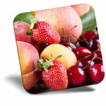 Awesome Fridge Magnet - Juicy Fruit Peach Cherry Strawberry Cool Gift #15866