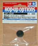 Tamiya 54629 08 Module Steel Pinion Gear (19T) Fighter Buggy/Mad Bull/DT02/DT03