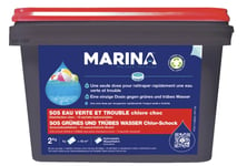 Rattrapage eau piscine verte trouble chlore choc sos granulés sachet dose 10x200