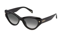 Lunettes de Soleil Femme Police SPLP47 - NEW DAWN 1 0700 (Noir Brillant)