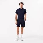 Lacoste Short Tennis regular fit stretch Taille XXL Bleu Marine