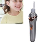 (Black)Electric Ear Cleaner Portable Vacuum Rechargeable Low Noise LED Light