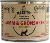 Lamm & Grönsaker Gourmè Våtfoder Hund - 6 x 200 g