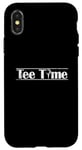 Coque pour iPhone X/XS Tee-Shirt Time Break Golf