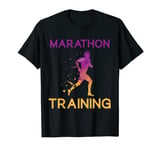 Marathon Training Man Running Top T-Shirt