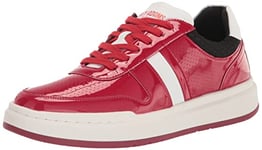 Stacy Adams Homme Baskets à Lacets Cashton, Rouge/Motifs, 44.5 EU