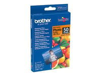 Brother BP - Papier photo brillant - 100 x 150 mm 50 feuille(s) - pour Brother DCP-J4120, J785, MFC-J2720, J3520, J3720, J4625, J5620, J5625, J6530, J6930, J880