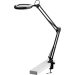 Halo Design Magni Archi clips LED Sort skrivebordslampe