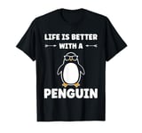 Little Penguins animal cute life is better with a Penguin T-Shirt