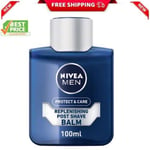 Nivea Men Protect & Care Replenishing Post Shave Balm Aftershave - 100ml