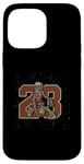 Coque pour iPhone 14 Pro Max Skeleton Playing Basketball It's Too Late to Play Sports