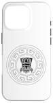 Coque pour iPhone 16 Pro Roi aztèque de la civilisation mexicaine Tlaloc Mythologie