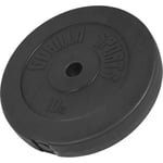 Gorilla Sports Vægtplader BASIC 31mm Cement - 1,25KG-15 KG Vægt 10 kg