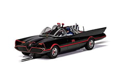 Scalextric C4175 Batman Batmobile 1966-1:32 Scale Film and Television Slot Car, Black