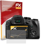 atFoliX 3x Film Protection d'écran pour Panasonic Lumix DMC-FZ330 mat&antichoc