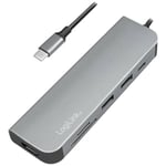 Hub Multiport USB-C® (USB 3.1) LogiLink UA0343 aluminium