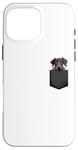 iPhone 16 Pro Max Funny Scottish Deerhound Puppy Dog In Pocket Cute Pet Lover Case